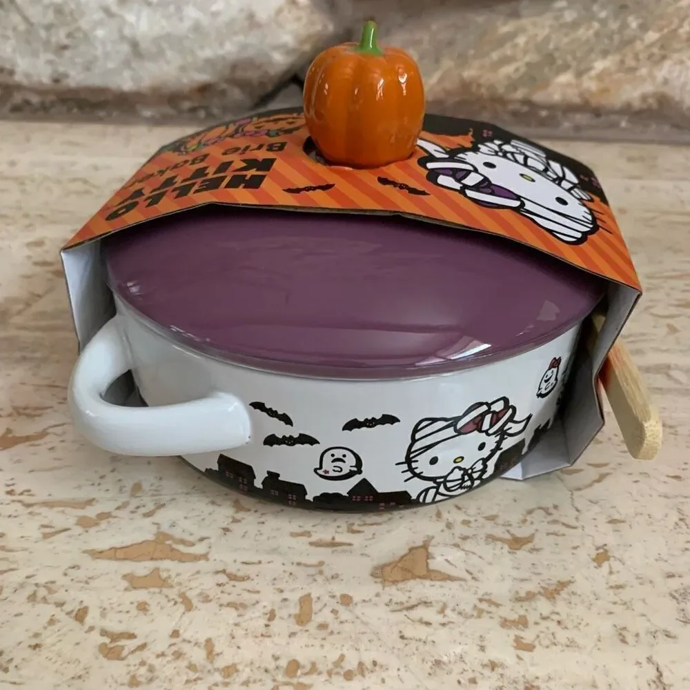 NIB Hello Kitty Halloween Brie baker mummy design sanriocore halloweencore